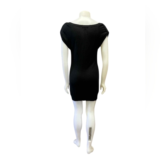 BCBG Max Azria Knit Dress Black Size Medium SS Women’s size medium EUC - Picture 3 of 9